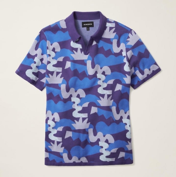 Bonobos Other - NWT Will Bryant X Bonobos Short Sleeve Sweater Polo Mens Eggplant Limited Editio